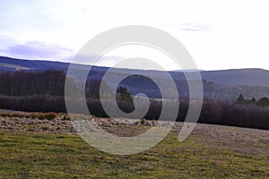 White Carpathians view from Kubikuv hill