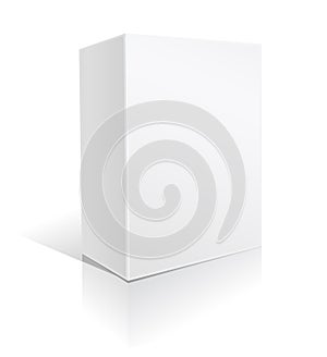 White carton box