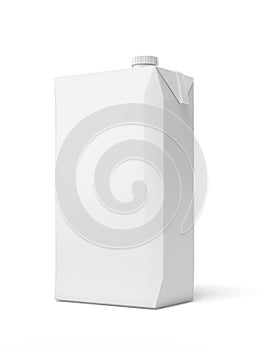 White Carton Package