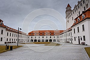 The white castle of  Bratislava, Slovakia