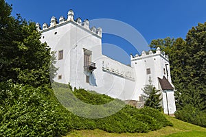 White Castle. Slovak  Manor house. Strazky. Slovakia