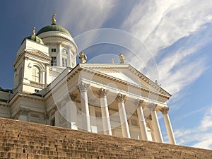 White cathedral of Helsinki