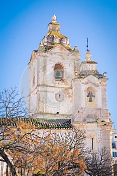 White cathedral Lagos Portugal