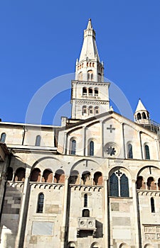 White cathedral of Modena