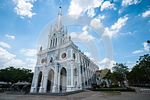 White Catholic Church in Thailand