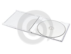 White CD Case Open