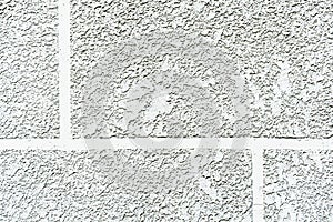 White cement mortar wall texture