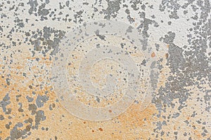White cement mortar wall weathered texture background