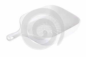 White ceramic baking dish