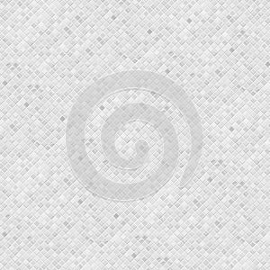 White ceramic bathroom wall diagonal tile pattern