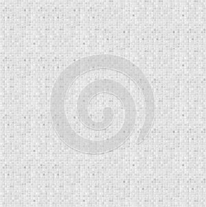 White ceramic bathroom wall tile tiny pattern