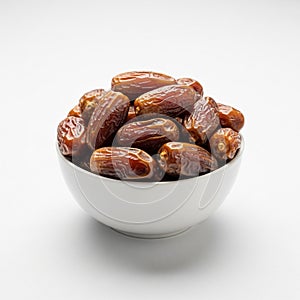 The bowl is simple and smooth highlighting the rich color and texture of the