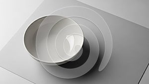 A shadow to the bottom right indicating a light source from the