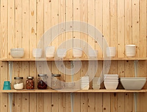 White ceramic kitchenware