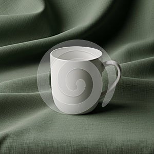 Has subtle folds adding depth and contrast to the smooth surface