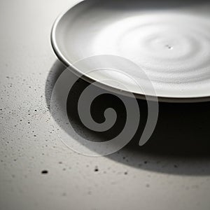 A minimalist image showing a white