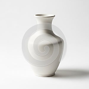 Is smooth and unadorned emphasizing the simplicity and purity of the