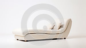 White Chaise With Cushions: Leica R8 Style, Range Murata, Soft Light photo