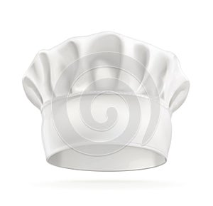 White chef hat