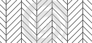 White chevron herringbone parquet floor seamless pattern with diagonal panels