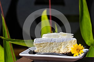 White chocolate cheese cake