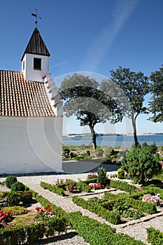 White church from 1550