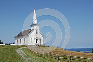 White church in canada