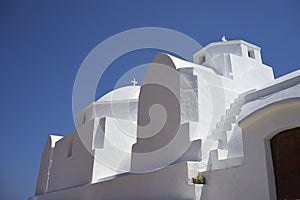White church on Folegandros