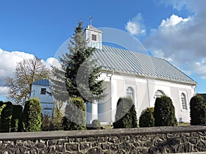 White church, Lithuania