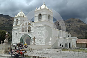 White church, Peru