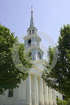 White Church Steeple