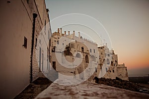 White city Ostuni, Italy