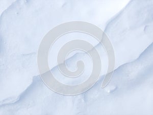 White clean snow background texture. snow surface