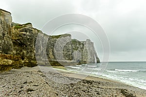 White Cliffs of Etretat, France