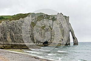 White Cliffs of Etretat, France