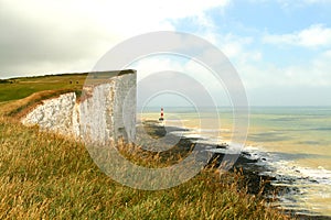 White cliffs ocean view