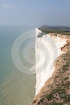 White cliffs & Sea