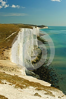 White cliffs at Seven Sister