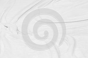 White cloth texture, crimping of fabric for background