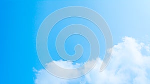 white cloud and blue sky background image