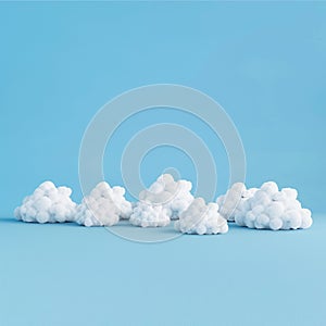 White clouds on blue sky for design creative version ailable in clouds gallery