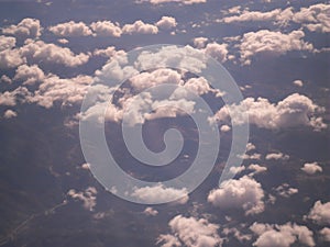 White clouds photo