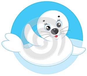 White-coat seal