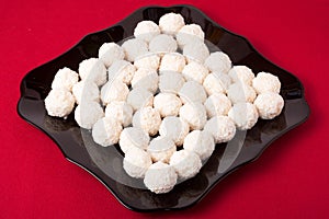 White coconut candy