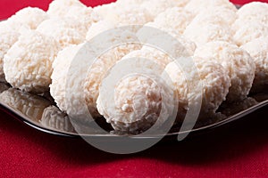 White coconut candy