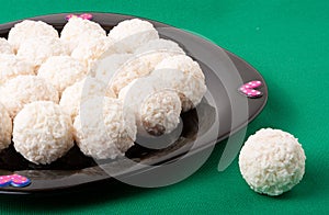 White coconut candy