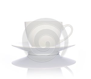 White Coffee Cup