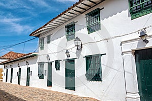 White Colonial Street