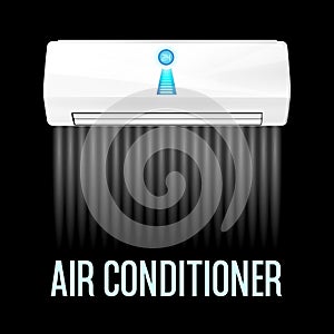 White color air conditioner machine