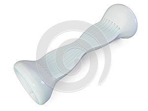 White color hoverboard isolated on white